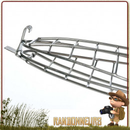 Grill pliable acier inoxydable GrandPas FireGrill Light My Fire grille barbecue portable bushcraft et randonnée