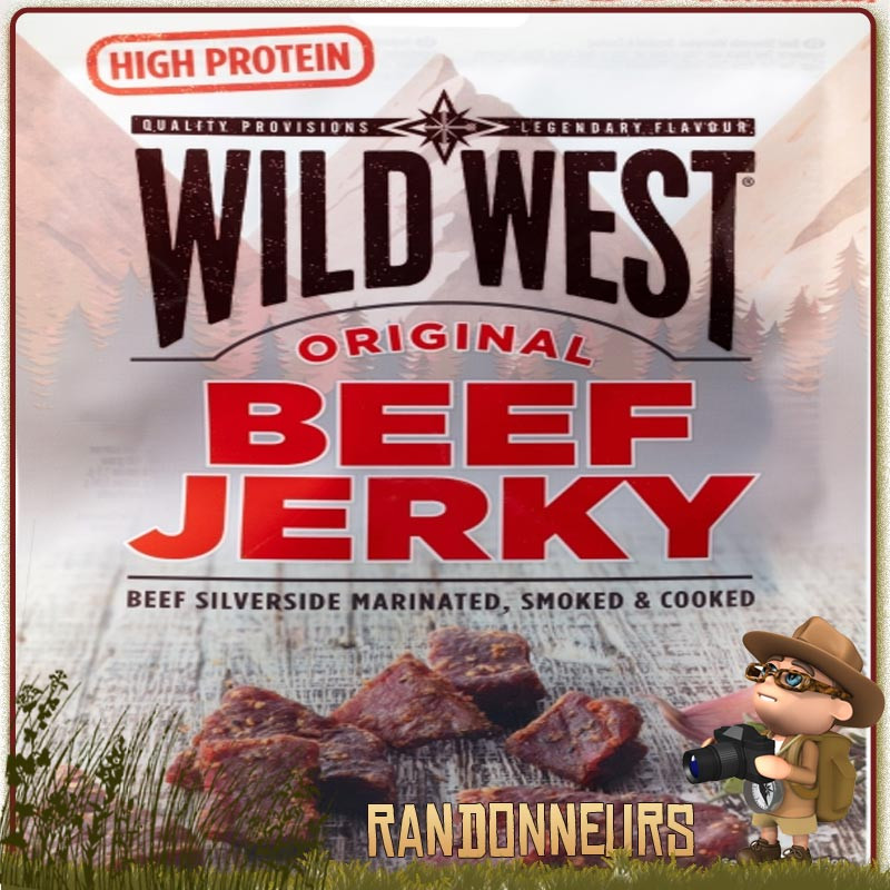 meilleure Viande de Boeuf séchée Beef Jerky Original WildWest meilleure Viande de Boeuf séchée Beef Jerky Original WildWest
