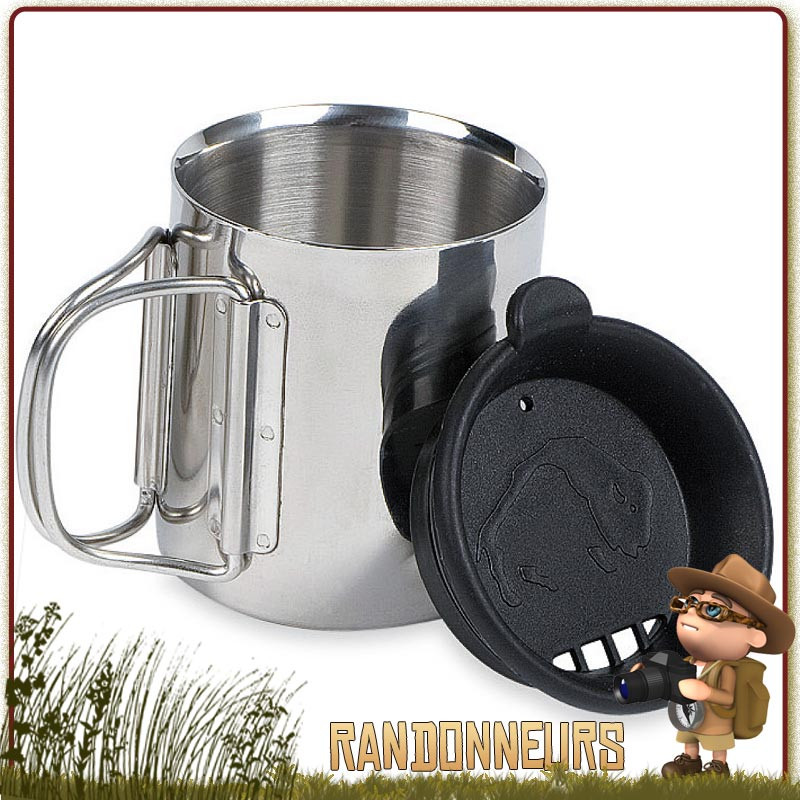 tasse isotherme THERMO 250 de Tatonka est une tasse de 25 cl en acier inox ultra robuste, avec couvercle anti-brulures tasse isotherme THERMO 250 de Tatonka est une tasse de 25 cl en acier inox ultra robuste, avec couvercle anti-brulures