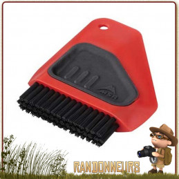 Brosse a vaisselle MSR Alpine pour faire la vaisselle de vos ustensiles de cuisine en camping, brosse avec raclette msr