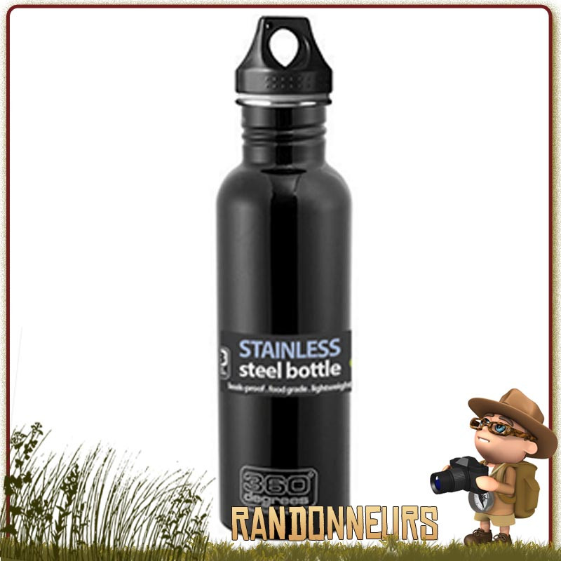 gourde inox 1 litre 360 degrés, une gourde pour randonner léger en inox 18/10 sans bpa ni vernis gourde inox 1 litre 360 degrés, une gourde pour randonner léger en inox 18/10 sans bpa ni vernis
