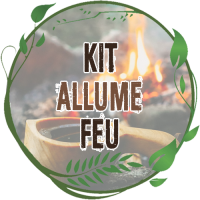 kit allume feu bcb avec pierre à feu firesteel survie tablette ouate cire hexamine en boite étanche pour kit de survie bushcraft